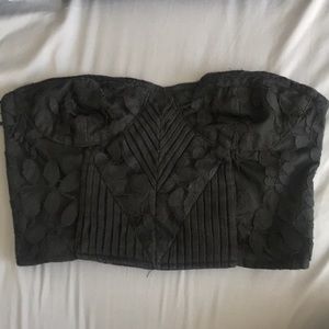Silence and Noise Black bustier